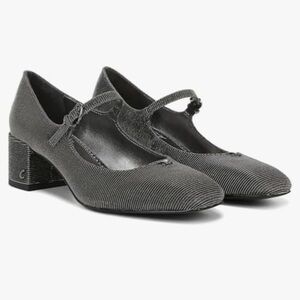 Circus by Sam Edelman Gray Heels with Block Heel and Strap